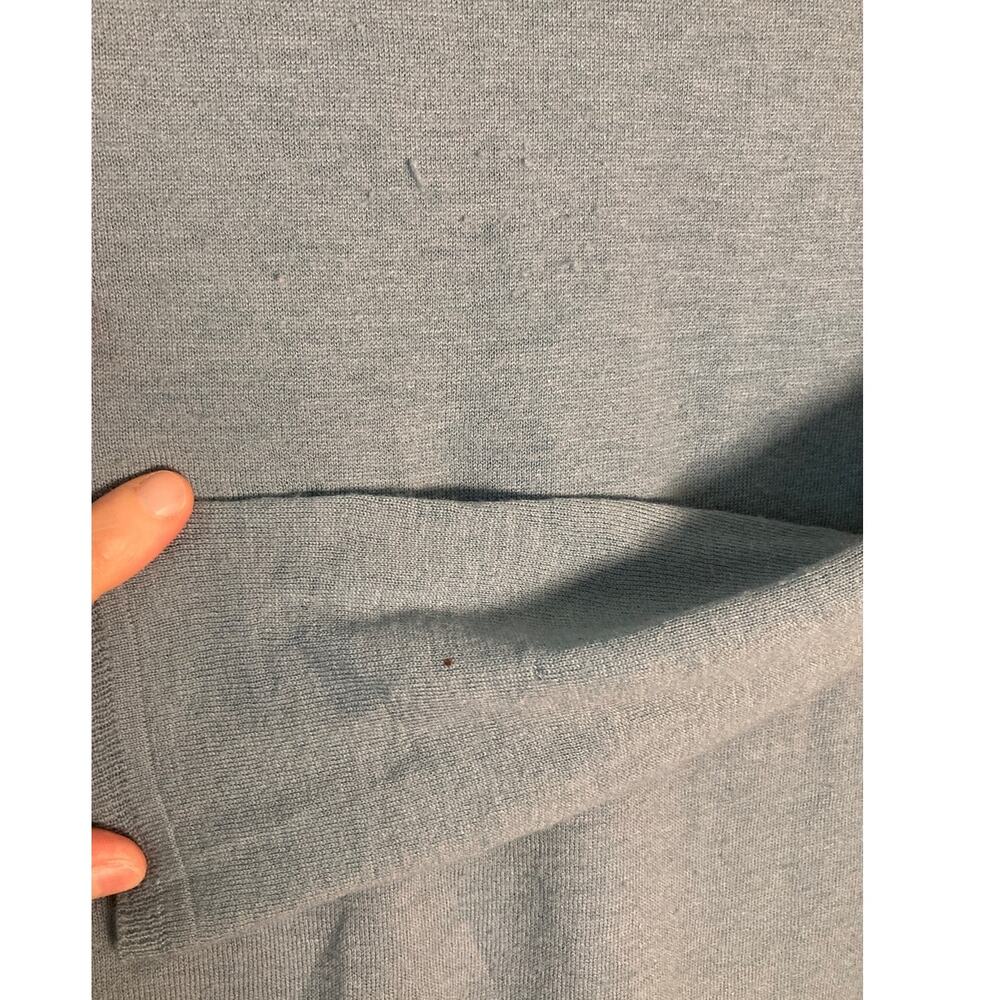 Vince Lightweight Semi- Sheer Wool Cashmere Sweater Robin's Egg Blue ~ Sz M - Picture 7 of 9